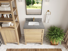 Elizabeth White Oak 30 in. W x 22 in. D Single Sink Bathroom Vanity - photo 32