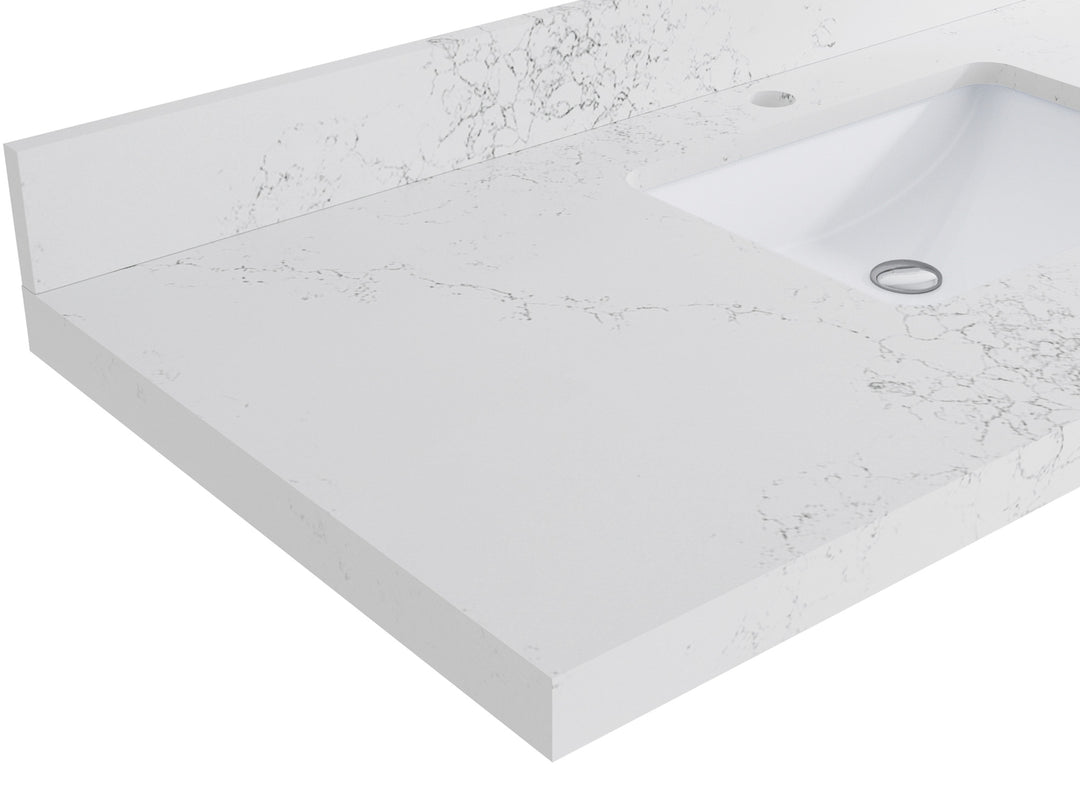 Cambridge 30 in. W x 22 in. D Single Sink Bathroom Vanity | 
              
                Blue Heather
                
                  
             - CAM_BLU_WHQZ_30 - photo №12