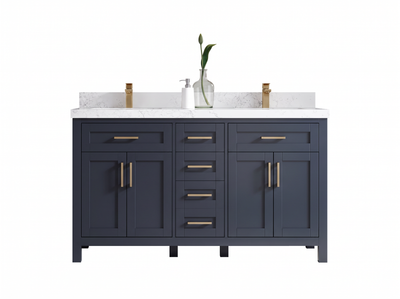 Cambridge 60 in. W x 22 in. D Double Sink Bathroom Vanity
