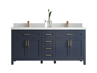 Cambridge 72 in. W x 22 in. D Double Sink Bathroom Vanity