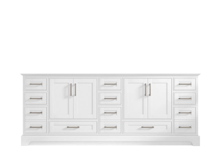Boston Fenway 84 in. W x 22 in. D Double Sink Bathroom Vanity - photo 6