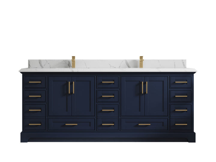 Boston Fenway 84 in. W x 22 in. D Double Sink Bathroom Vanity - photo 18