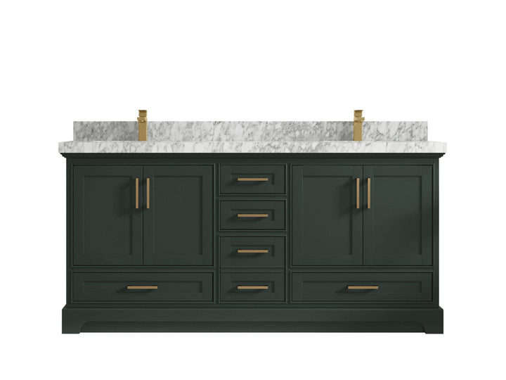 Boston Fenway 72 in. W x 22 in. D Double Sink Bathroom Vanity - photo 13