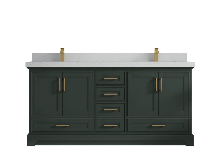 Boston Fenway 72 in. W x 22 in. D Double Sink Bathroom Vanity - photo 14