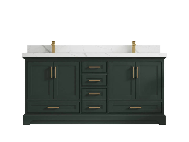Boston Fenway 72 in. W x 22 in. D Double Sink Bathroom Vanity - photo 10