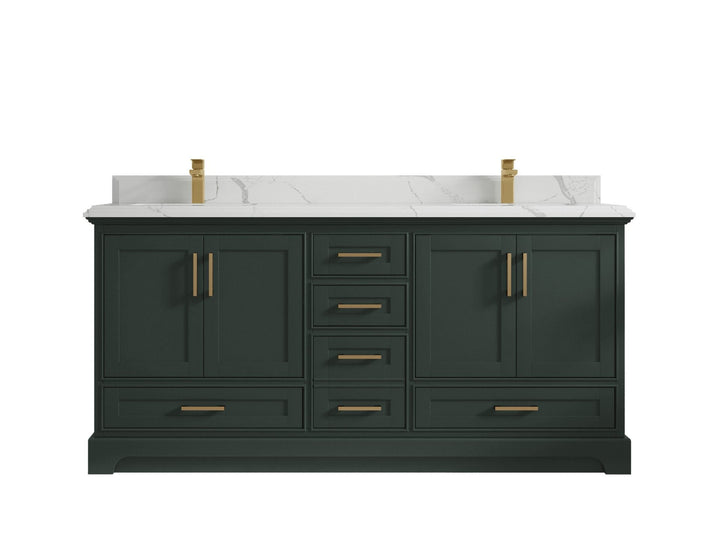 Boston Fenway 72 in. W x 22 in. D Double Sink Bathroom Vanity - photo 15