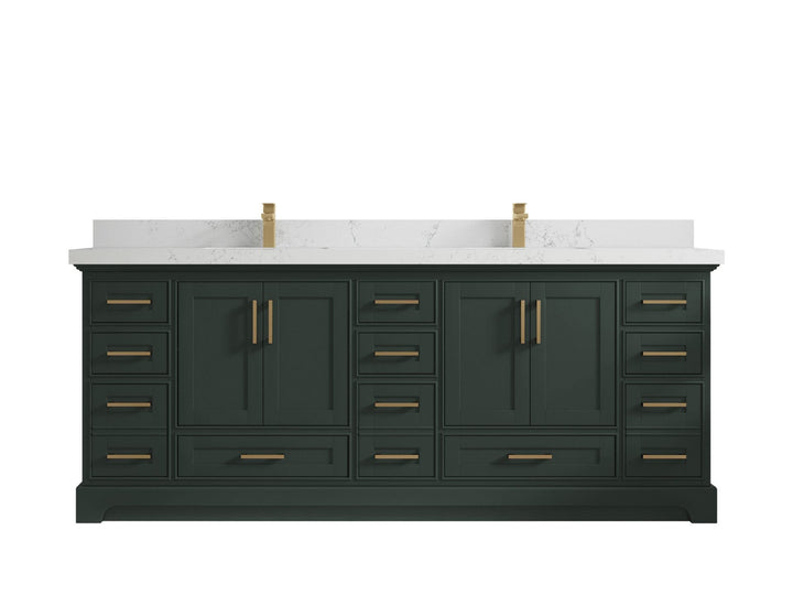 Boston Fenway 84 in. W x 22 in. D Double Sink Bathroom Vanity - photo 17