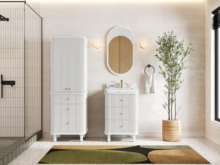 Miami 24 in. W x 22 in. D Single Sink Bathroom Vanity - photo 4