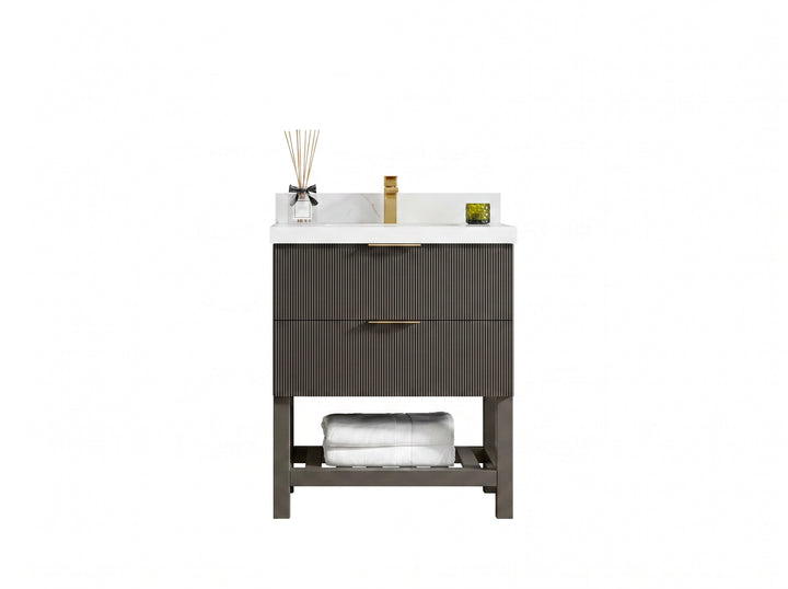 Catalina 36 in. W x 22 in. D Center Sink Bathroom Vanity - photo 1