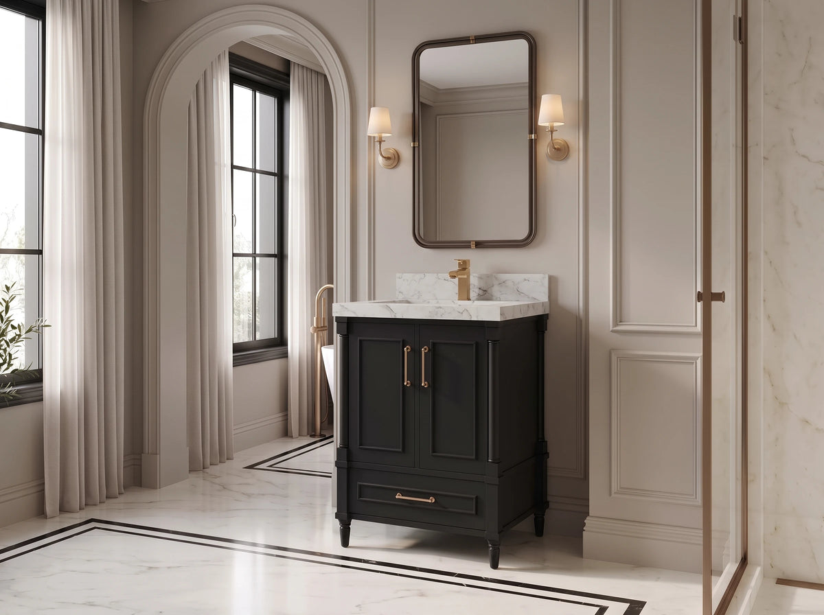 Aberdeen 24 in. W x 22 in. D Single Sink Bathroom Vanity