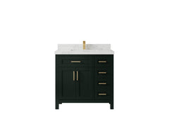 Cambridge 36 in. W x 22 in. D Single Center Sink Bathroom Vanity - photo 21