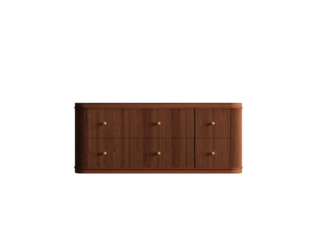 Hampton Floating Teak 48 in. W x 22 in. D Single Sink Bathroom Vanity with Countertop - Cabinet Only