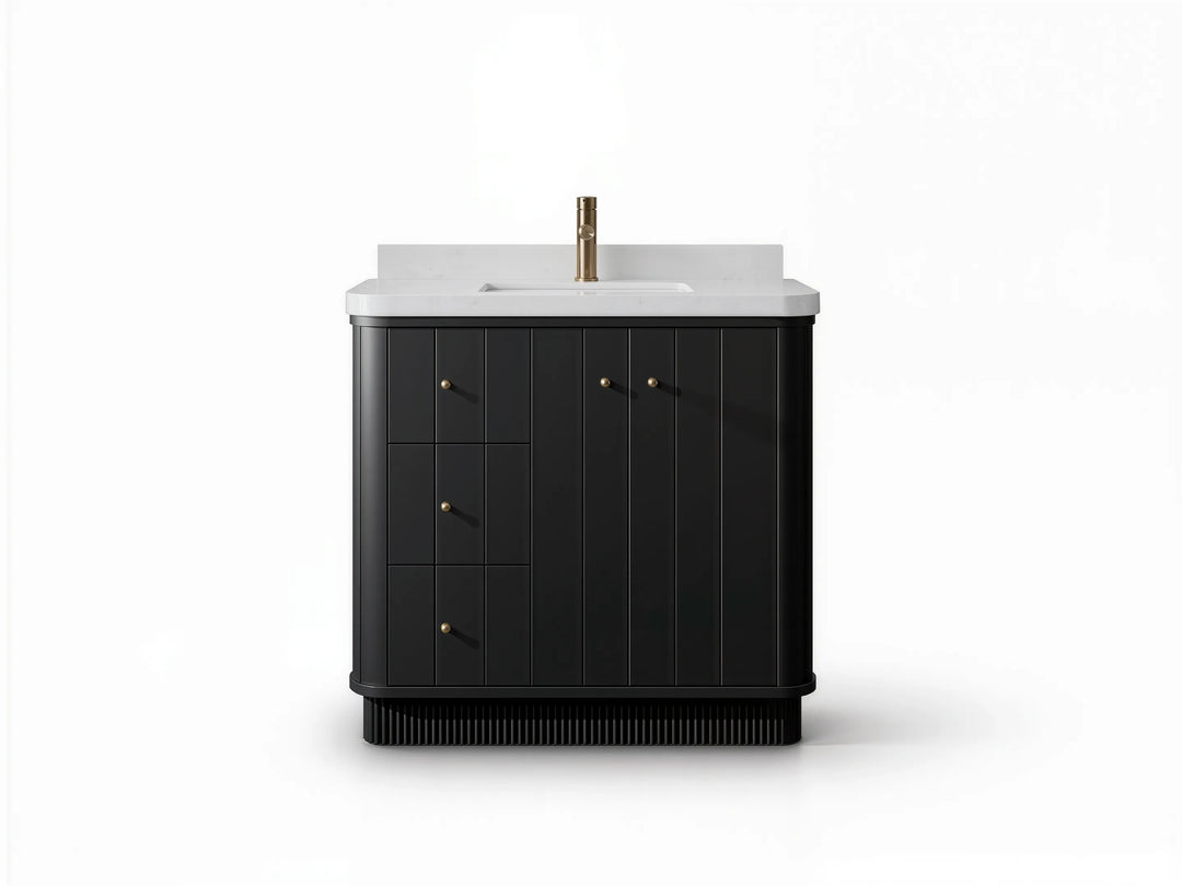 Curved Bathroom Vanities - photo 12