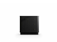 Houston 36 in. W x 22 in. D Free Standing Curved Edge Center Sink Bathroom Vanity - photo 12