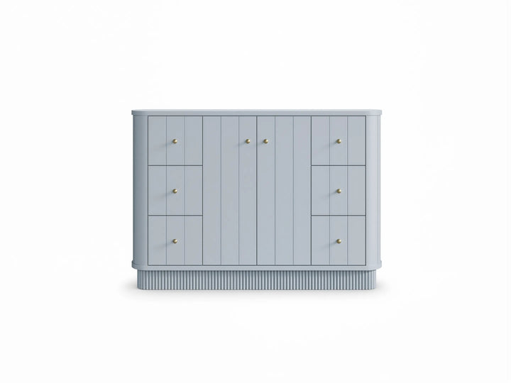 Houston 48 in. W x 22 in. D Free Standing Curved Edge Single Sink Bathroom Vanity - photo 16