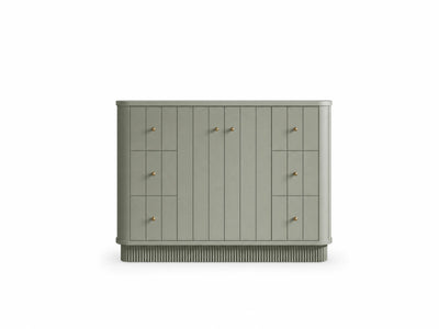 Houston 48 in. W x 22 in. D Free Standing Curved Edge Single Sink Bathroom Vanity