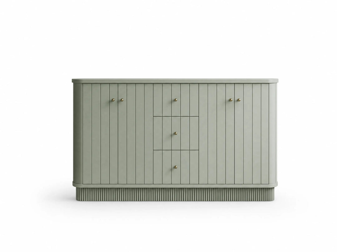 Houston 60 in. W x 22 in. D Free Standing Curved Edge Double Sink Bathroom Vanity | 
              
                Evergreen
                
                  
             - HOU_EGN_CARM_60D - photo №17