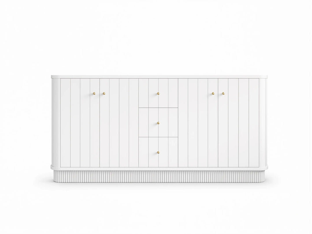 Houston 72 in. W x 22 in. D Free Standing Curved Edge Double Sink Bathroom Vanity | 
              
                White
                
                  
             - HOU_WH_CARM_72D - photo №18