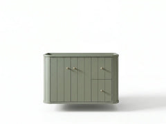 Houston Floating 36 in. W x 22 in. D Center Sink Bathroom Vanity - photo 6