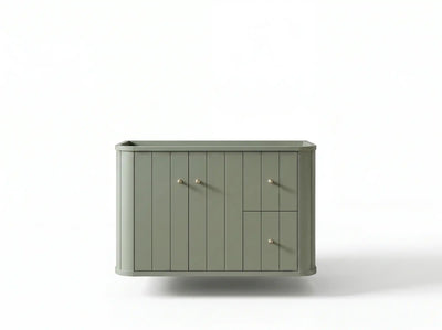 Houston Floating 36 in. W x 22 in. D Center Sink Bathroom Vanity