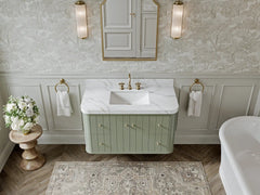 Houston Floating 42 in. W x 22 in. D Single Sink Bathroom Vanity - photo 6
