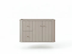 Houston 36 in. W x 22 in. D Floating Bathroom Vanity in Center Sink - photo 2