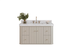 Houston Floating 42 in. W x 22 in. D Single Sink Bathroom Vanity - photo 1