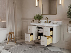 Houston Floating 42 in. W x 22 in. D Single Sink Bathroom Vanity - photo 3
