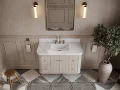 Houston Floating 42 in. W x 22 in. D Single Sink Bathroom Vanity - photo 6