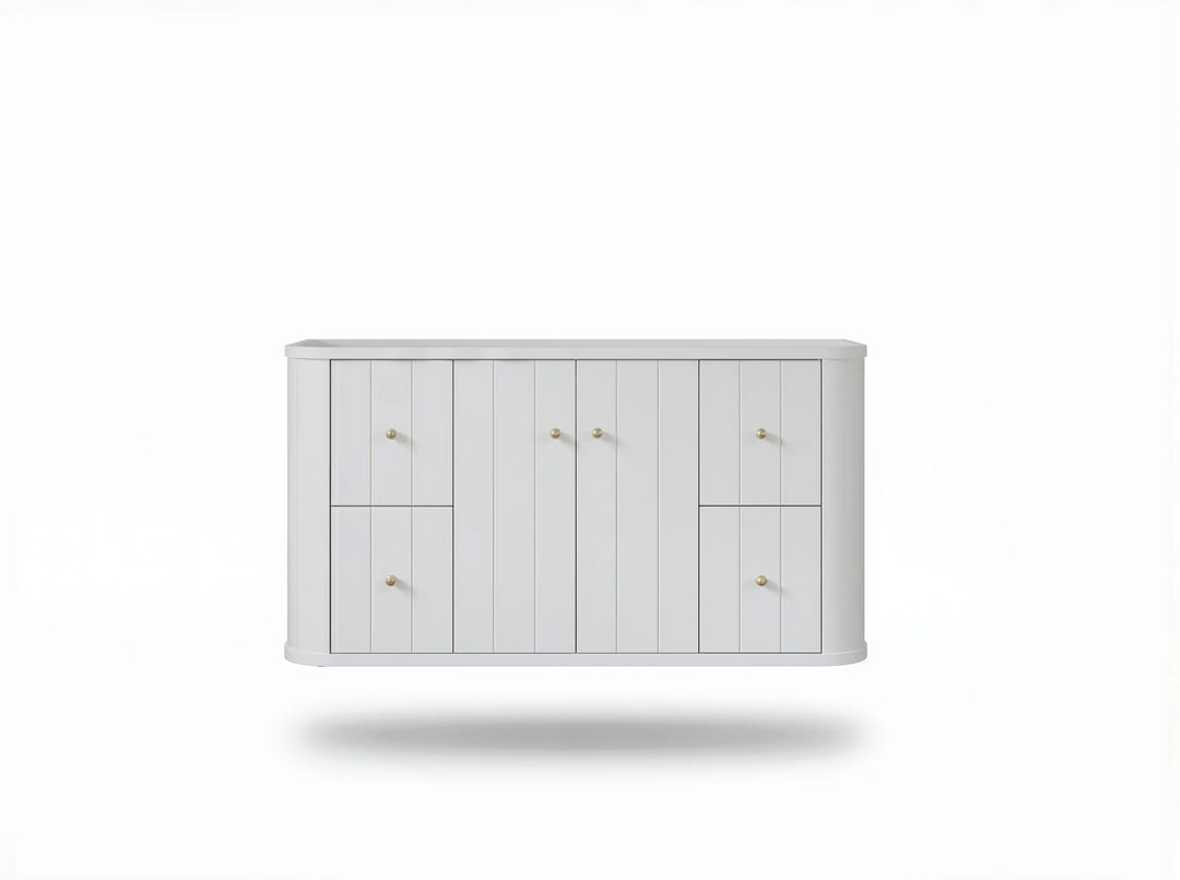 Houston Floating 42 in. W x 22 in. D Single Sink Bathroom Vanity | 
              
                White
                
                  
             - HOU-FLT-CAB-WH-41 - photo №13