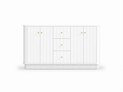Houston 60 in. W x 22 in. D Free Standing Curved Edge Double Sink Bathroom Vanity
