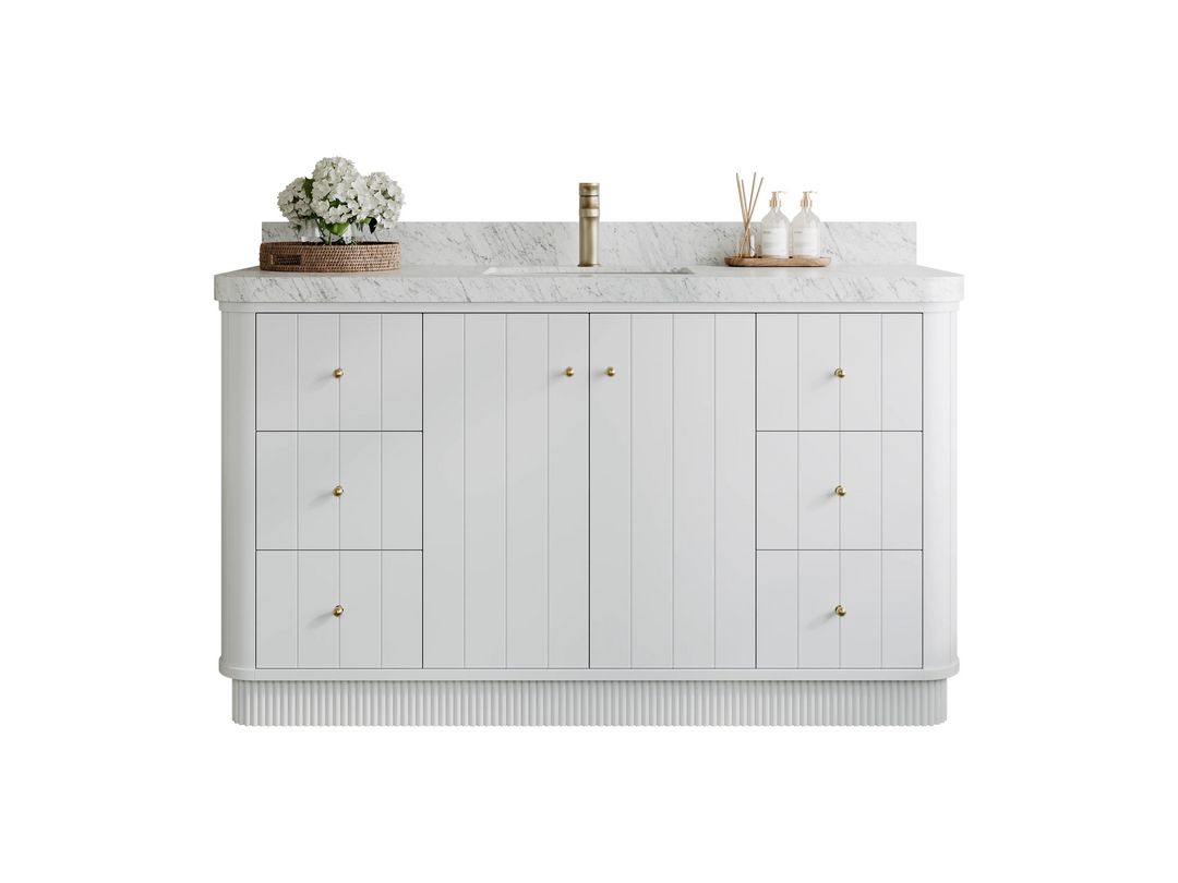 Bathroom Vanities - Single Sink - Bathroom Vanity size 60 - 69 IN - Birch Wood - photo 5