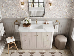Houston 48 in. W x 22 in. D Free Standing Curved Edge Single Sink Bathroom Vanity - photo 17
