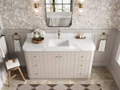 Houston 60 in. W x 22 in. D Free Standing Curved Edge Single Sink Bathroom Vanity - photo 17