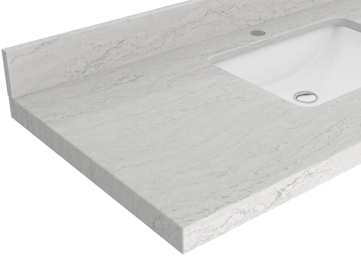 Paris 36 in. W x 22 in. D Left Offset Sink Bathroom Vanity - photo 50