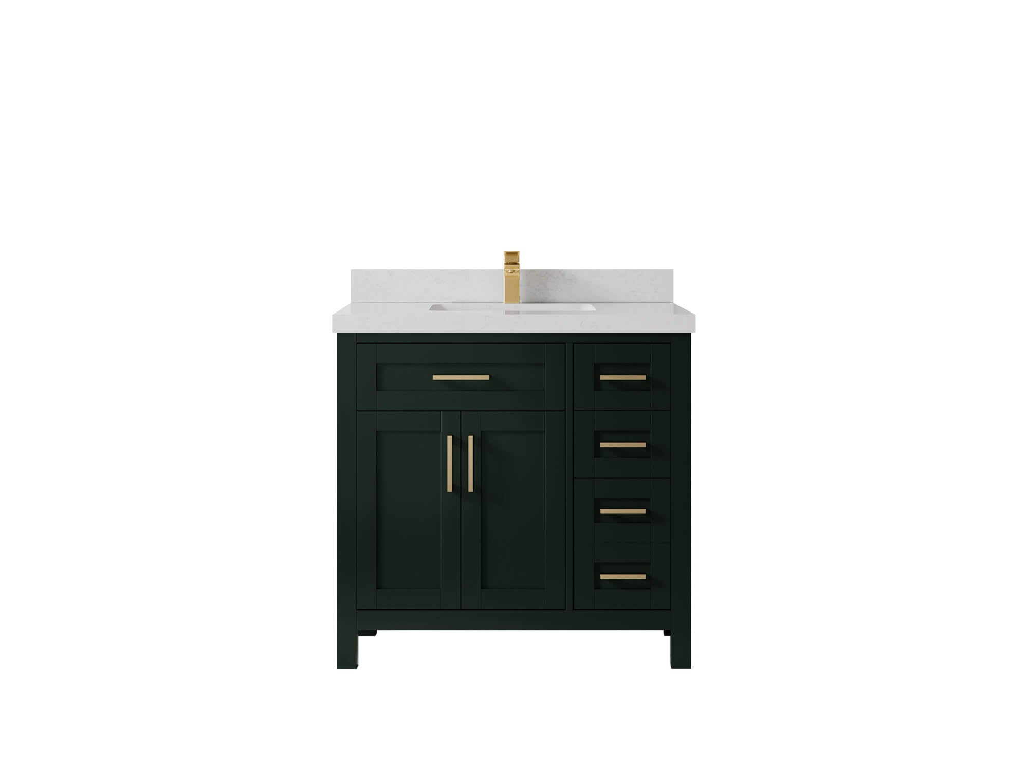 Cambridge 36 in. W x 22 in. D Single Center Sink Bathroom Vanity