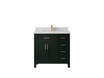 Cambridge 36 in. W x 22 in. D Single Center Sink Bathroom Vanity