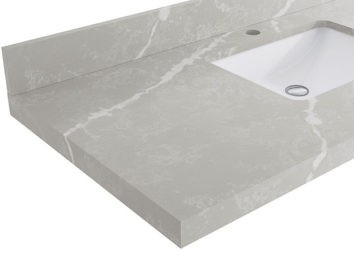 Malibu 60 in. W x 22 in. D Double Sink Bathroom Vanity - photo 12