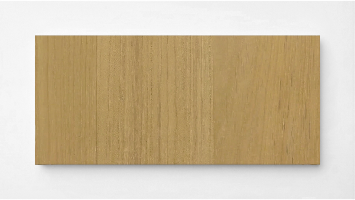 Light Natural Teak Swatch