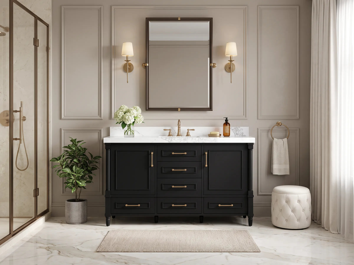 Aberdeen 60 in. W x 22 in. D Single Sink Bathroom Vanity