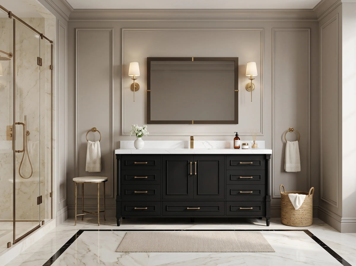Aberdeen 72 in. W x 22 in. D Single Sink Bathroom Vanity
