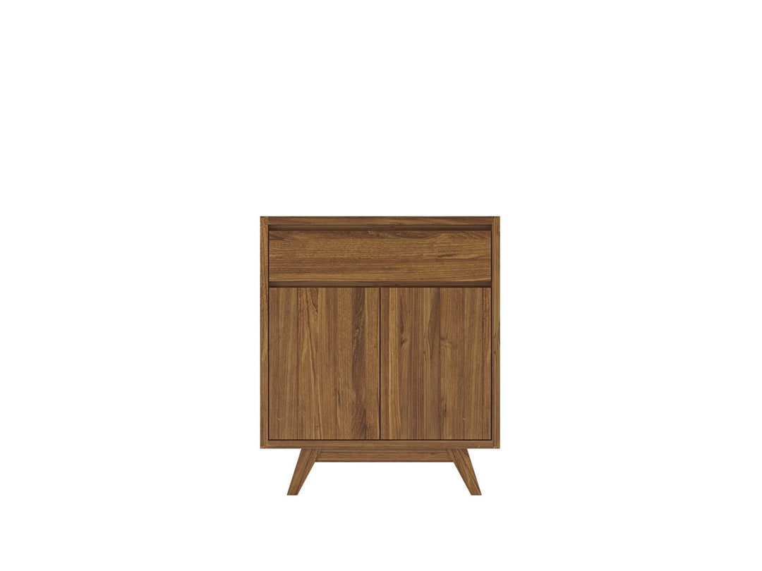 Madison Teak 30 in. W x 22 in. D Single Sink Bathroom Vanity in Dark Natural - Cabinet Only