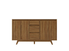 Madison Teak Wood 60 in. W x 22 in. D Double Sink Bathroom Vanity - photo 19