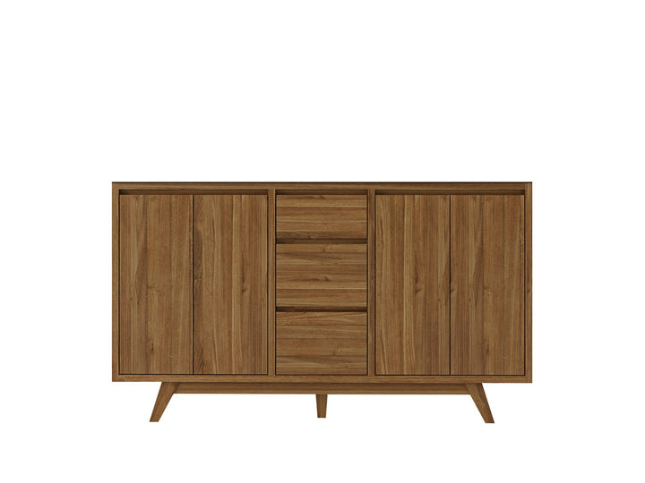 Madison Teak Wood 60 in. W x 22 in. D Double Sink Bathroom Vanity - photo 19