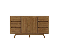 Madison Teak Wood 60 in. W x 22 in. D Single Sink Bathroom Vanity - photo 19