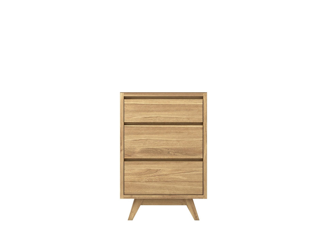 Madison Teak 24 in. W x 22 in. D Single Sink Bathroom Vanity in Light Natural - Cabinet Only