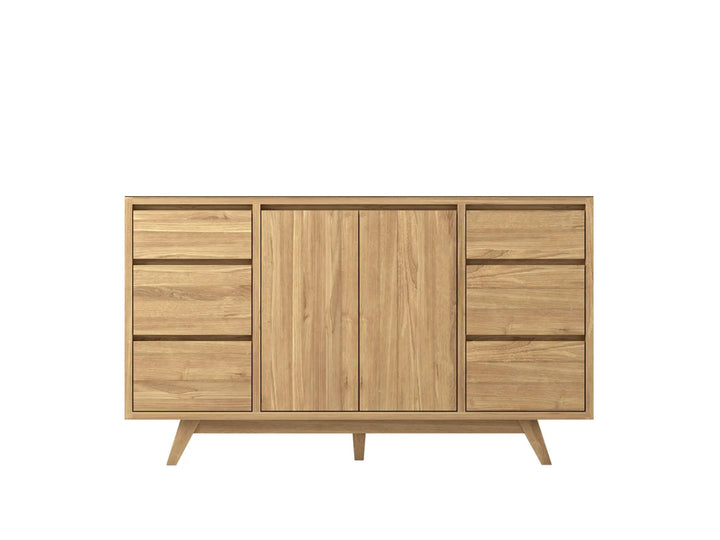 Madison Teak Wood 60 in. W x 22 in. D Single Sink Bathroom Vanity - photo 19
