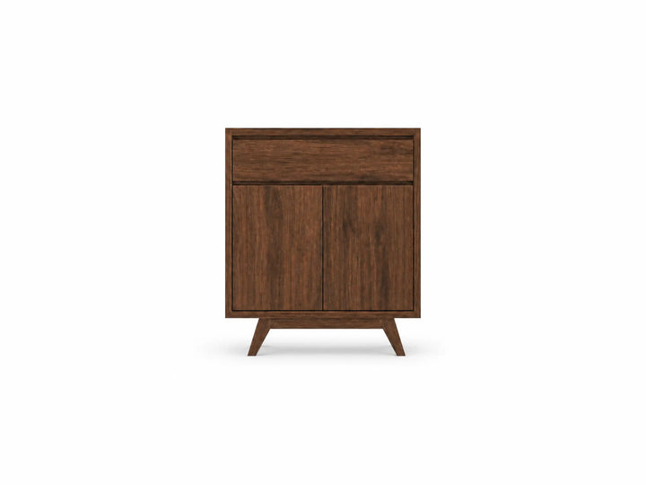 Madison Teak Wood 30 in. W x 22 in. D Single Sink Bathroom Vanity - photo 36