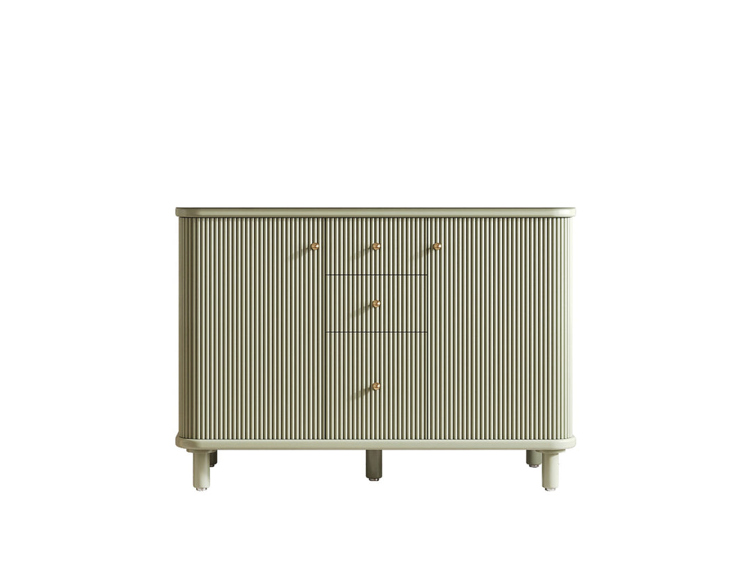 Miami 48 in. W x 22 in. D Double Sink Bathroom Vanity in Evergreen with Countertop - Cabinet Only