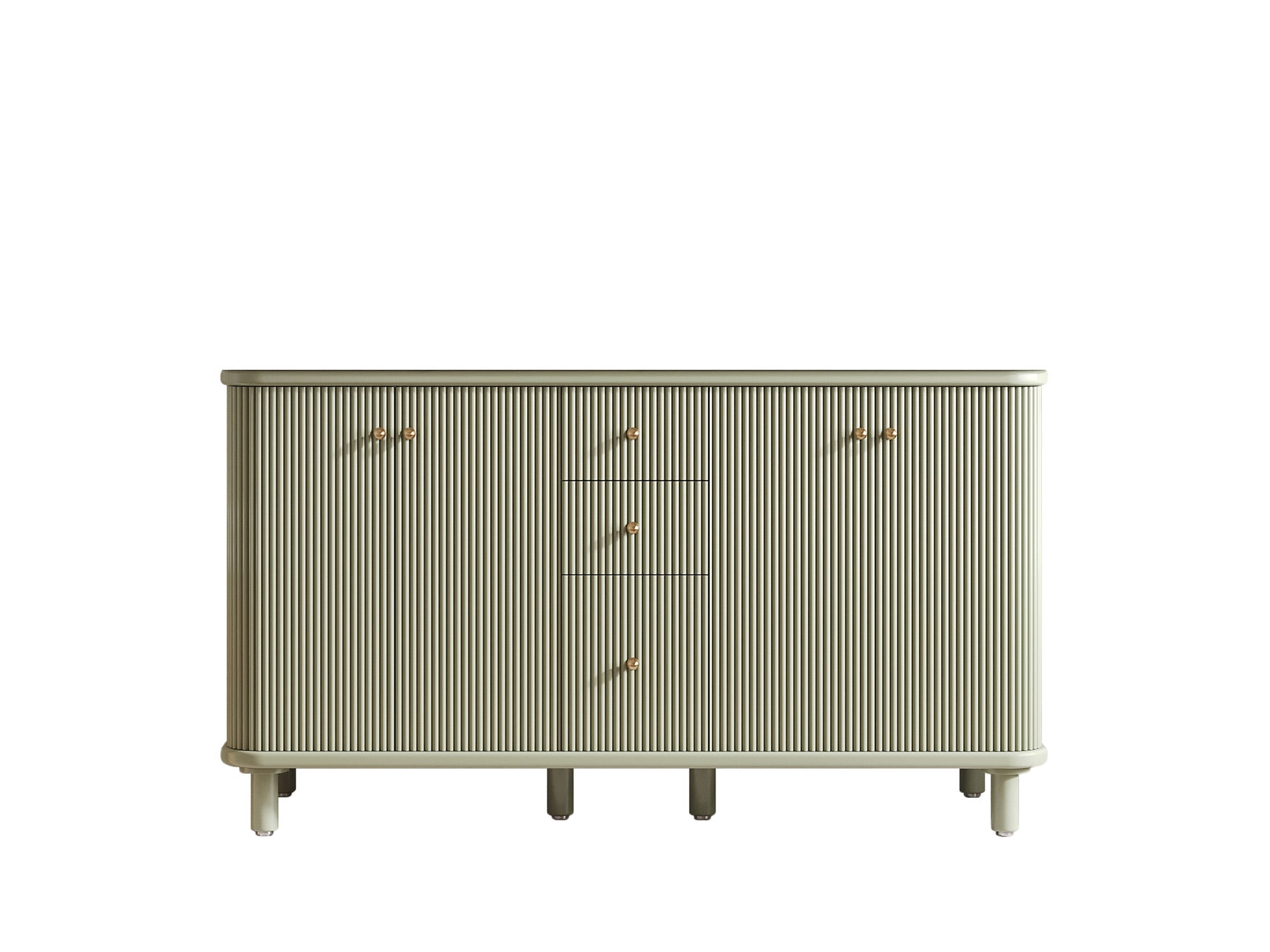 Miami 60 in. W x 22 in. D Double Sink Bathroom Vanity in Evergreen with Countertop - Cabinet Only